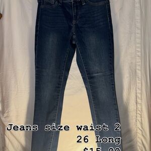 Women's Dark Blue Jeans
